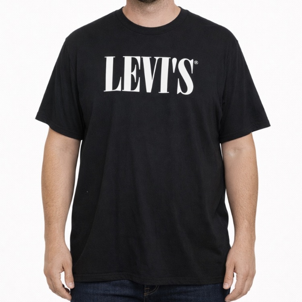 <Levi's Black Men's T-Shirt>